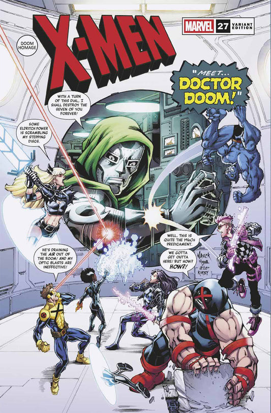 X-MEN #27 TODD NAUCK DOOM HOMAGE VAR (Backorder, Allow 4-5 Weeks)