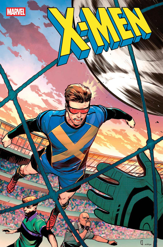 X-MEN #31 JUAN FRIGERI MARVEL SOCCER VAR (Backorder, Allow 4-5 Weeks)