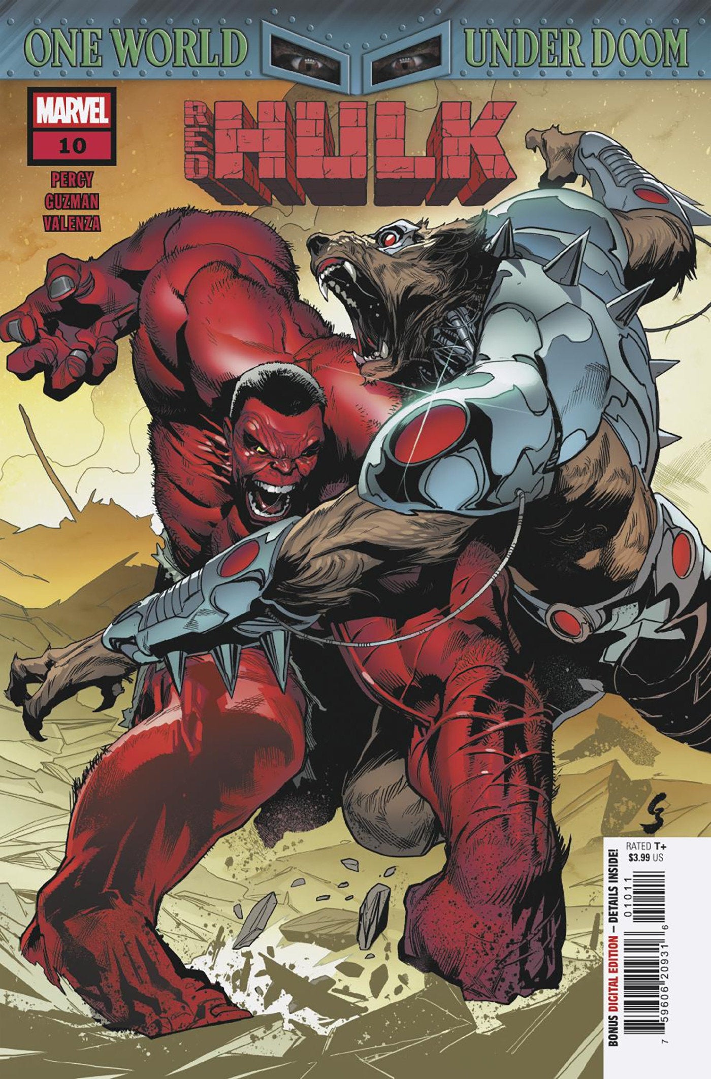 RED HULK #10  [DOOM] (Backorder, Allow 4-5 Weeks)