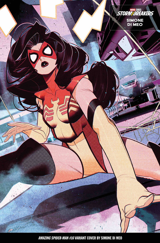 AMAZING SPIDER-MAN #16 SIMONE DI MEO FROM THE CHAOS A COSTUME VAR (Backorder, Allow 4-5 Weeks)