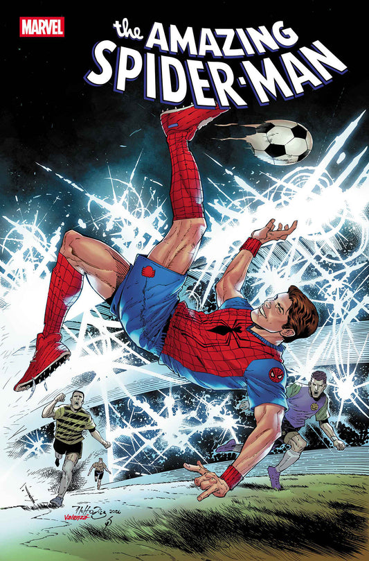 AMAZING SPIDER-MAN #30 NETHO DIAZ MARVEL SOCCER VAR (Backorder, Allow 4-5 Weeks)