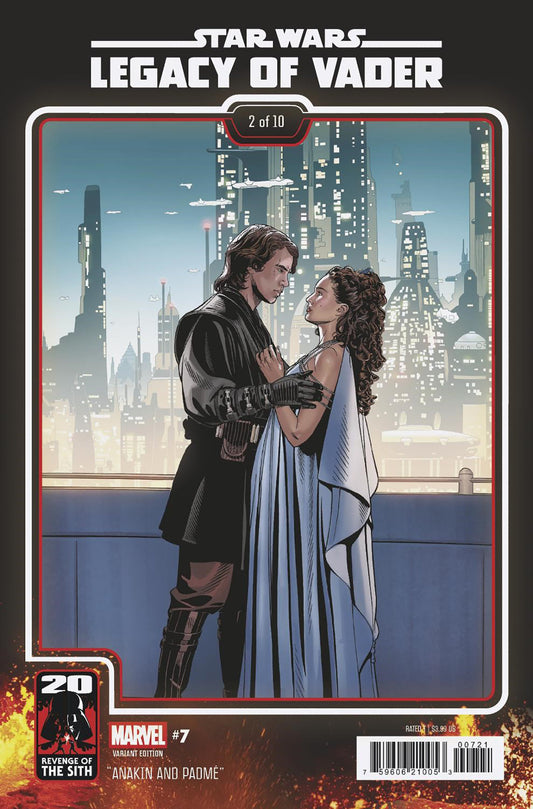 STAR WARS LEGACY OF VADER #7 REVENGE OF SITH 20TH ANN VAR (Backorder, Allow 4-5 Weeks)