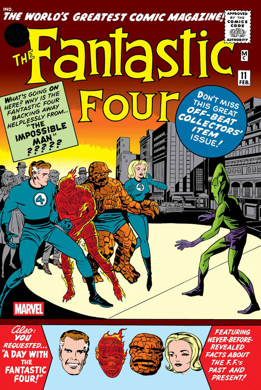 FANTASTIC FOUR #11 FACSIMILE EDITION (Backorder, Allow 4-5 Weeks)