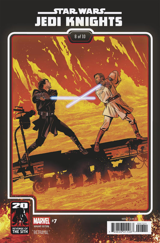 STAR WARS JEDI KNIGHTS #7 CHRIS SPROUSE REVENGE OF THE SITH 20TH ANNIVERSARY VAR (Backorder, Allow 4-5 Weeks)