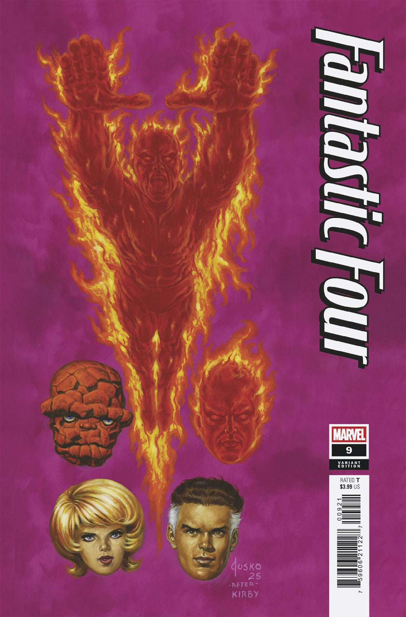 FANTASTIC FOUR #9 JOE JUSKO VAR (Backorder, Allow 4-5 Weeks)