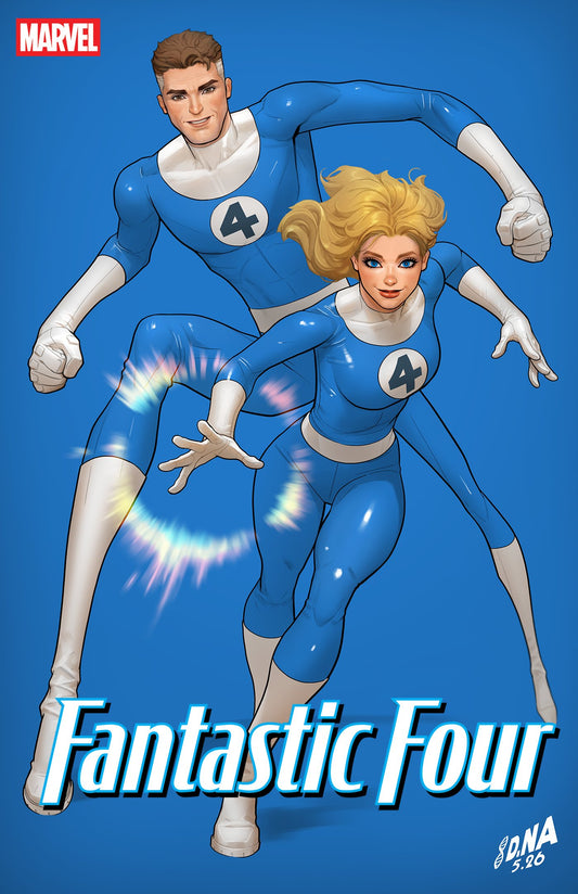 FANTASTIC FOUR #14 DAVID NAKAYAMA COLOR BLOCK BLUE VAR (15 Jul Release)