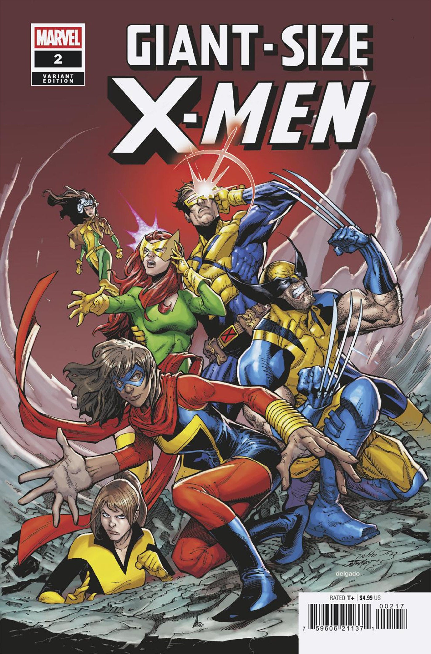 GIANT-SIZE X-MEN #2 INCV 1:25 NETHO DIAZ VAR