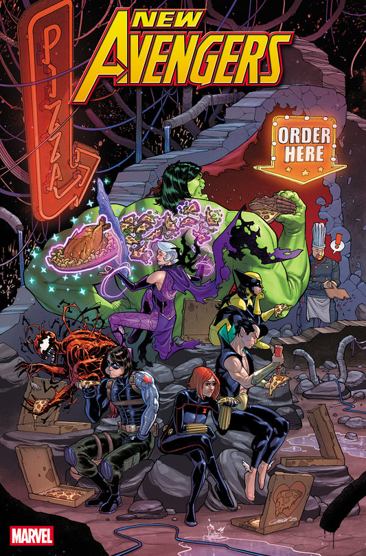 NEW AVENGERS #5 JAVIER GARRON VAR (Backorder, Allow 4-5 Weeks)