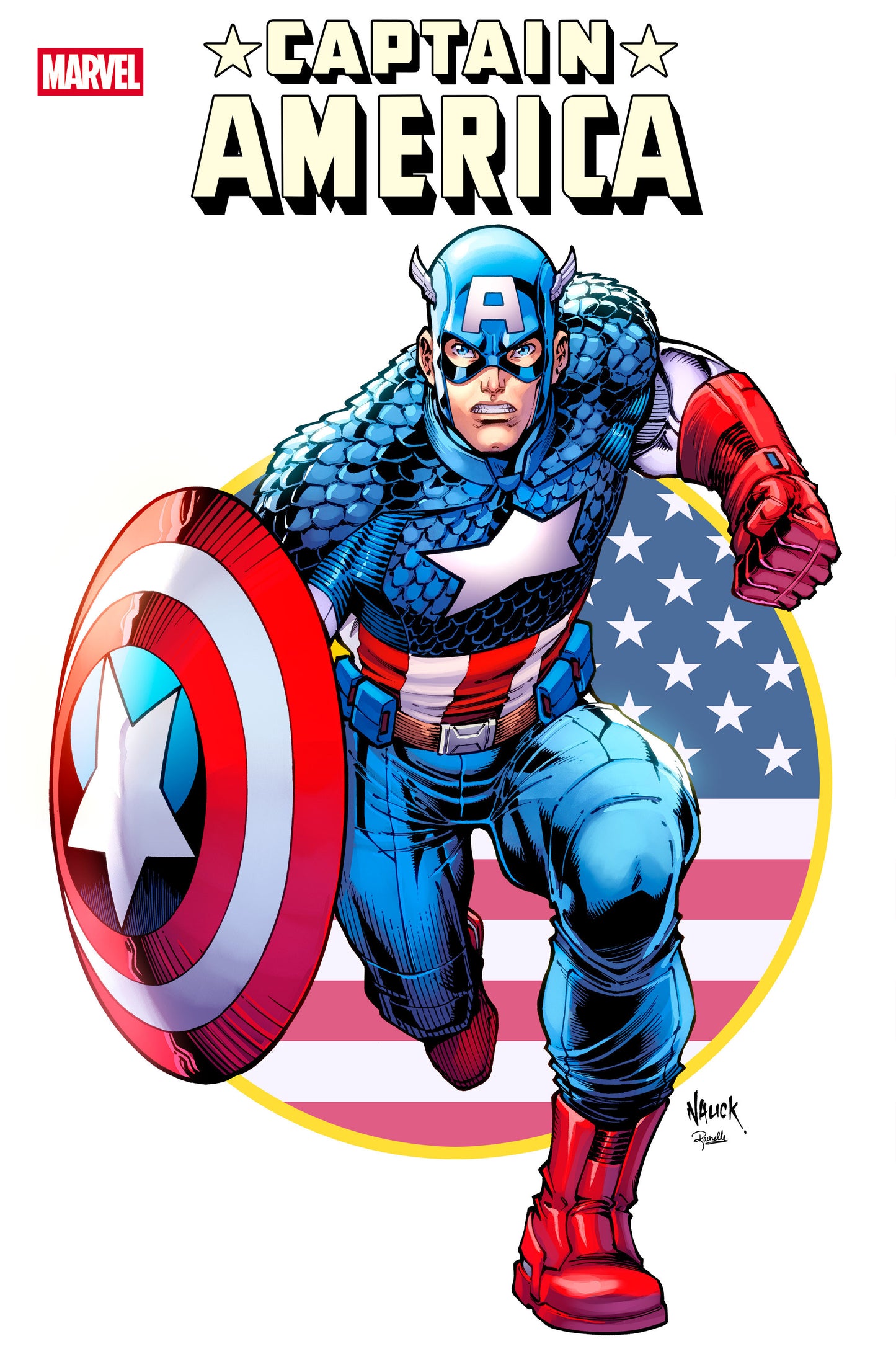 CAPTAIN AMERICA #6 TODD NAUCK ICONIC VAR (Backorder, Allow 4-5 Weeks)
