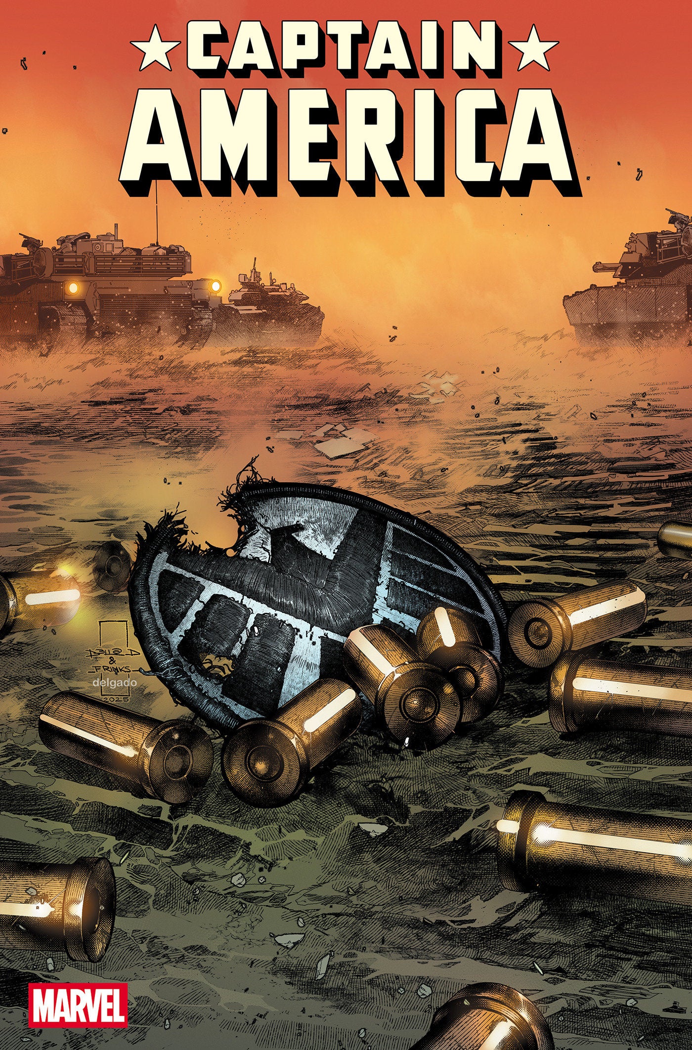 CAPTAIN AMERICA #6 DIAZALPIZAR RETURN OF CLASSIFIED VAR (Backorder, Allow 4-5 Weeks)