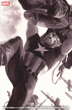 CAPTAIN AMERICA #13 ALEX ROSS MARVEL DIMENSIONS VAR [ARM]