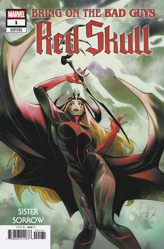 BRING ON THE BAD GUYS RED SKULL #1 SISTER SORROW VAR (Backorder, Allow 4-5 Weeks)