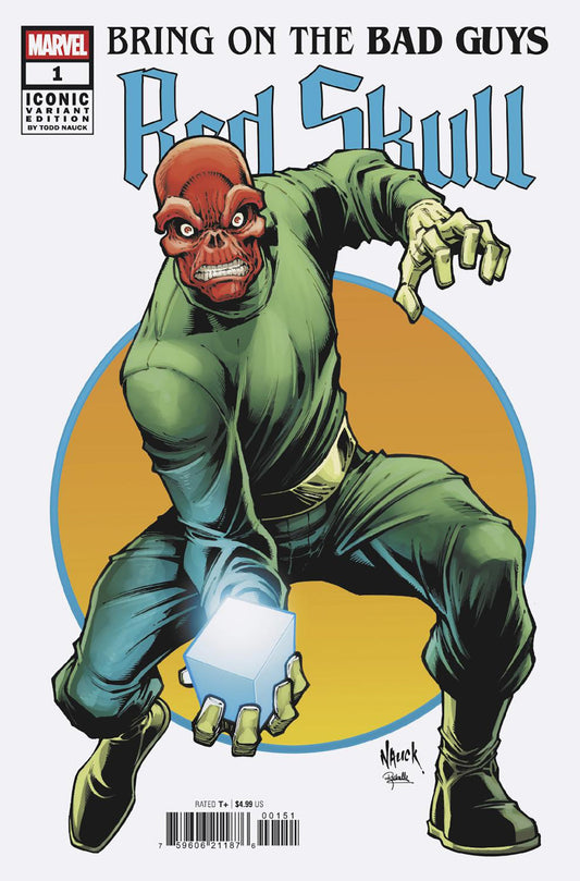 BRING ON THE BAD GUYS RED SKULL #1 TODD NAUCK ICONIC VAR (Backorder, Allow 4-5 Weeks)