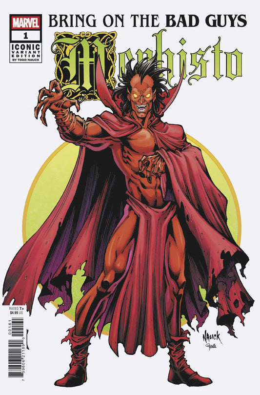 BRING ON THE BAD GUYS MEPHISTO #1 TODD NAUCK ICONIC VAR (Backorder, Allow 4-5 Weeks)