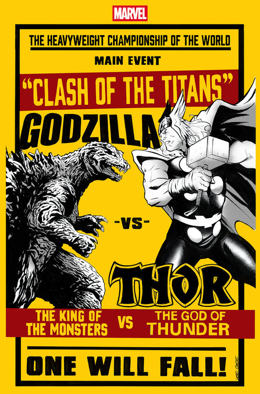 GODZILLA VS THOR #1 LEE GARBETT VERSUS VAR (Backorder, Allow 4-5 Weeks)