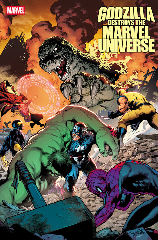 GODZILLA DESTROYS THE MARVEL UNIVERSE #5 CARLO PAGULAYAN FAN FAVORITE VAR (Backorder, Allow 4-5 Weeks)