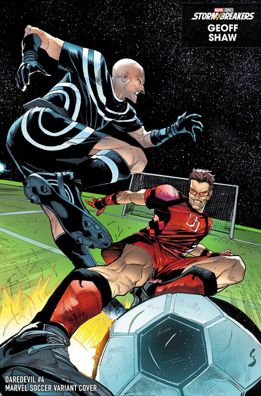 DAREDEVIL #4 GEOFF SHAW MARVEL SOCCER VAR (08 Jul Release)