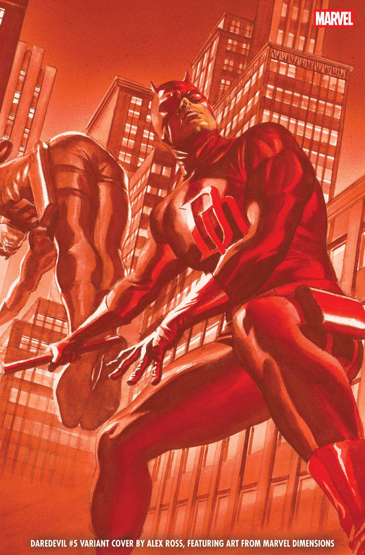 DAREDEVIL #5 ALEX ROSS MARVEL DIMENSIONS VAR (19 Aug Release)
