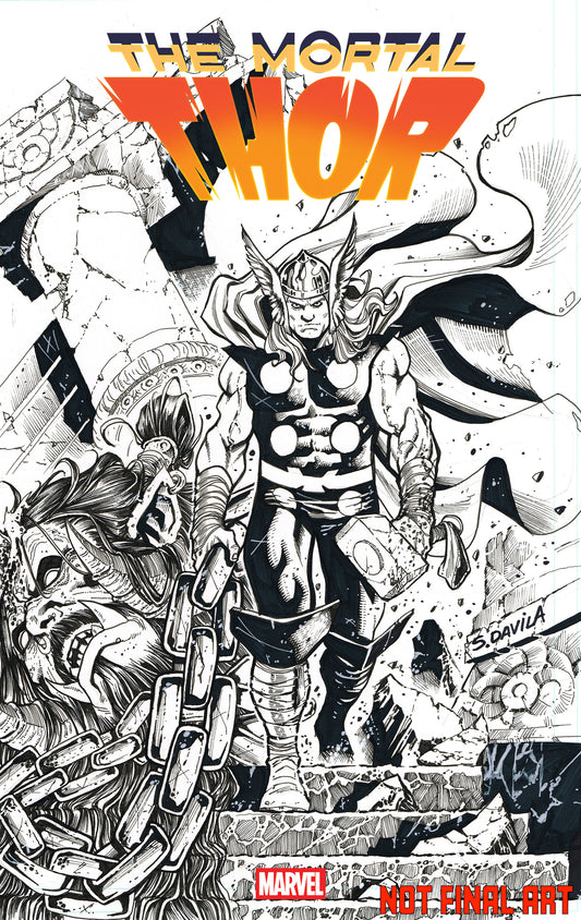 THOR #7 SERGIO DAVILA VAR (Backorder, Allow 4-5 Weeks)