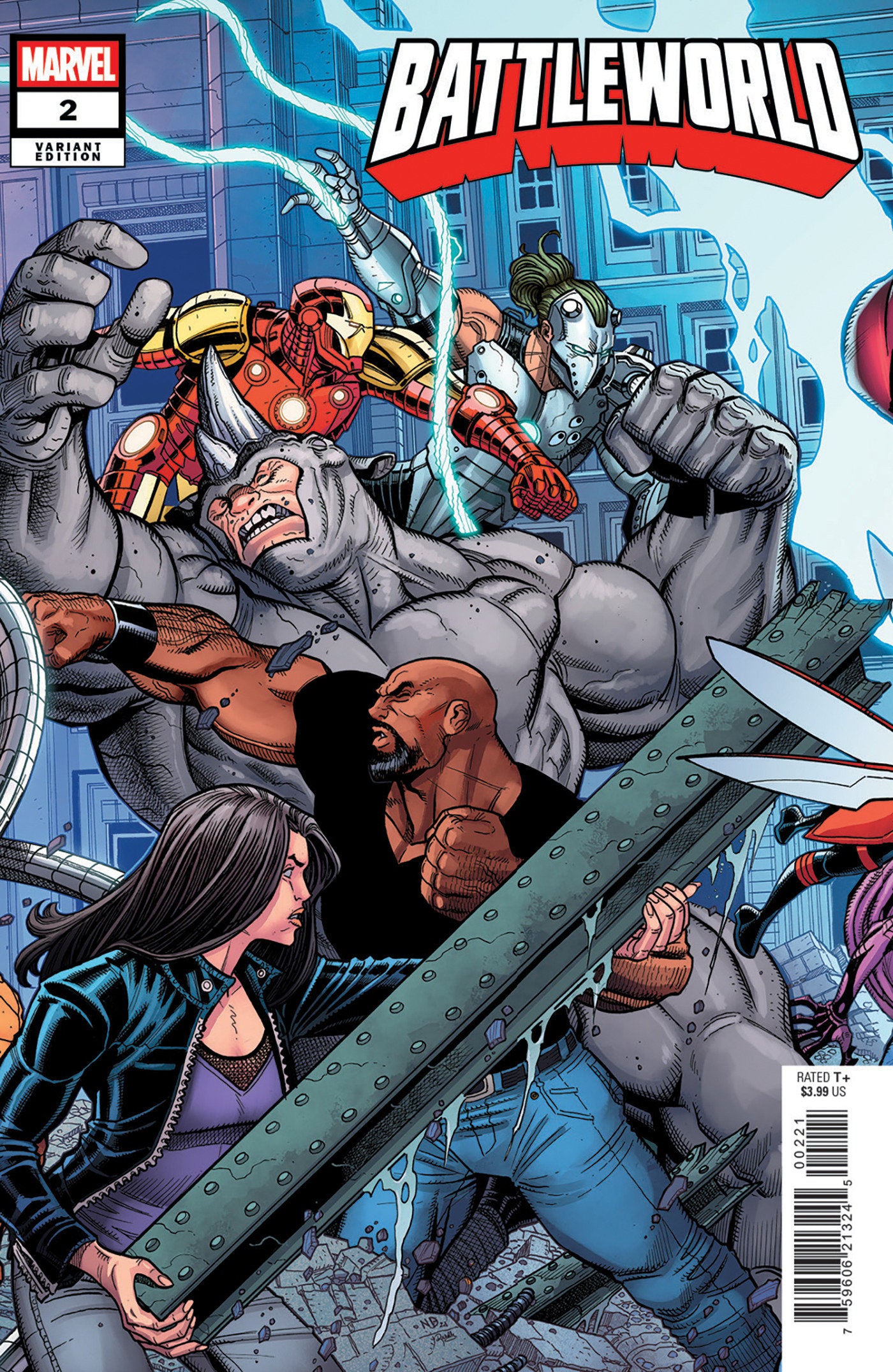 BATTLEWORLD #2 NICK BRADSHAW 5-PART CONNECTING VAR B (Backorder, Allow 4-5 Weeks)