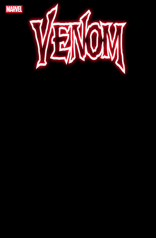 VENOM #250 BLACK BLANK COVER VAR (Backorder, Allow 4-5 Weeks)