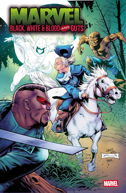 MARVEL: BLACK, WHITE & BLOOD AND GUTS #1 GREG LAND 250TH HOMAGE VAR (Backorder, Allow 4-5 Weeks)
