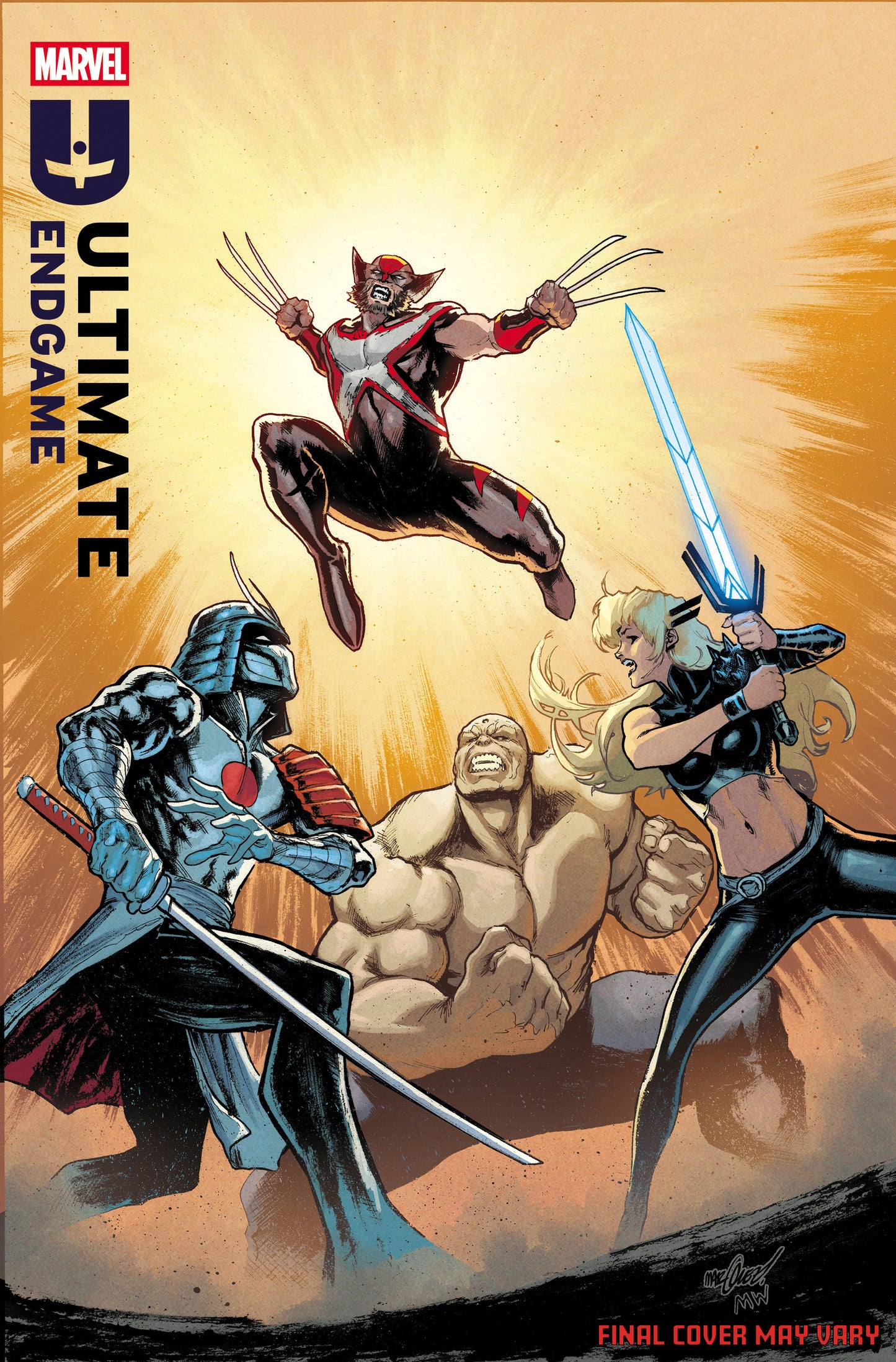 ULTIMATE ENDGAME #3 DAVID MARQUEZ VAR (Backorder, Allow 4-5 Weeks)