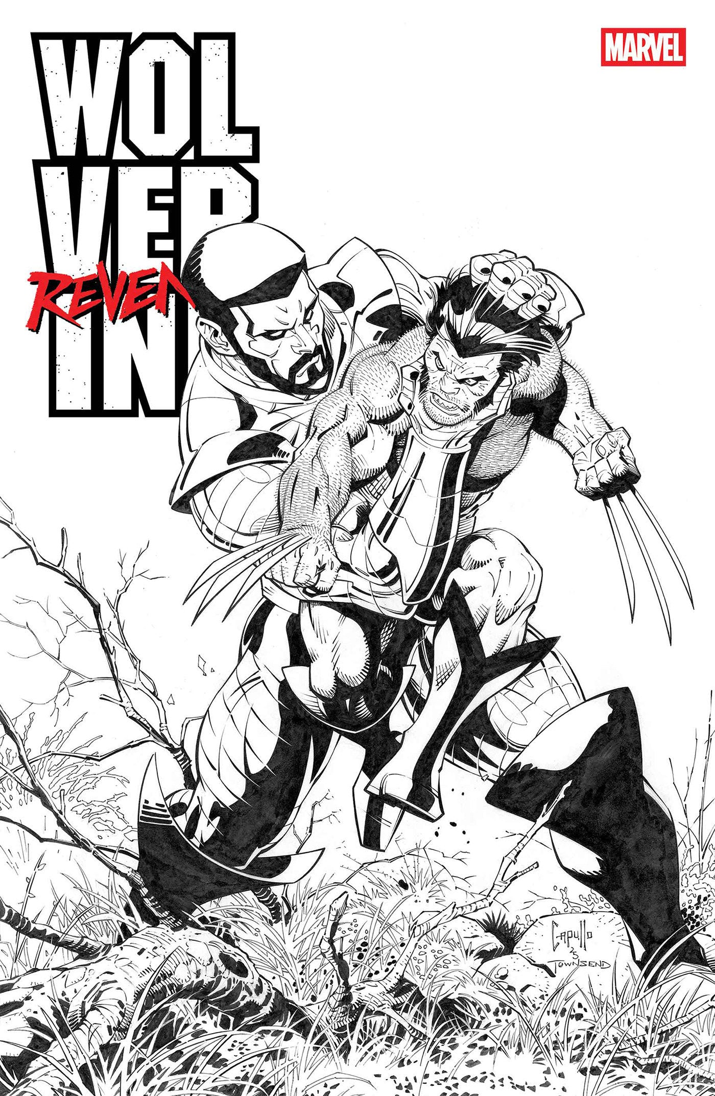 WOLVERINE: REVENGE - RED BAND: RAW - BLACK & WHITE EDITION #3  [POLYBAGGED] (Backorder, Allow 4-5 Weeks)