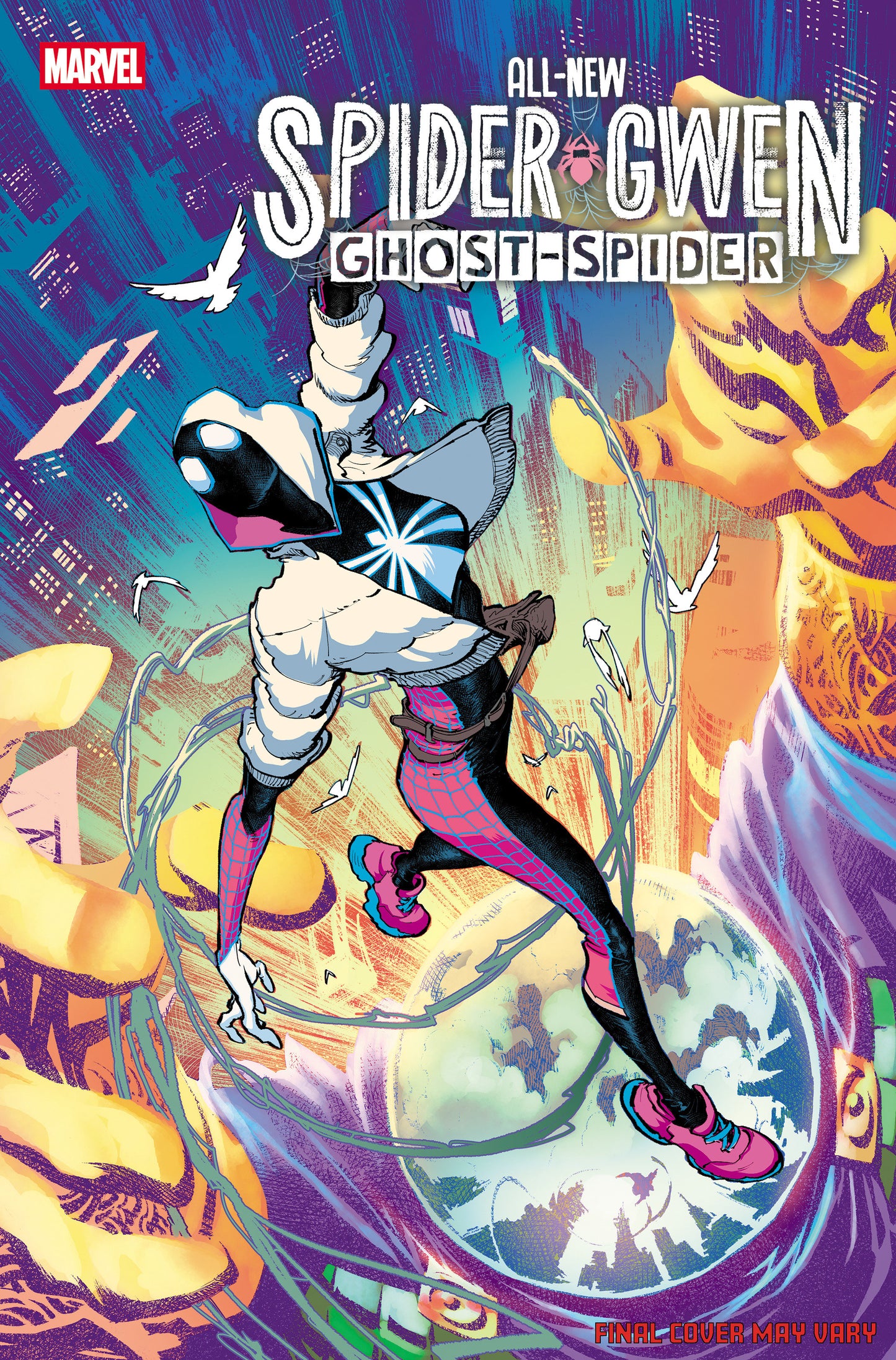 ALL-NEW SPIDER-GWEN THE GHOST-SPIDER #8 SUMIT KUMAR VAR (Backorder, Allow 4-5 Weeks)