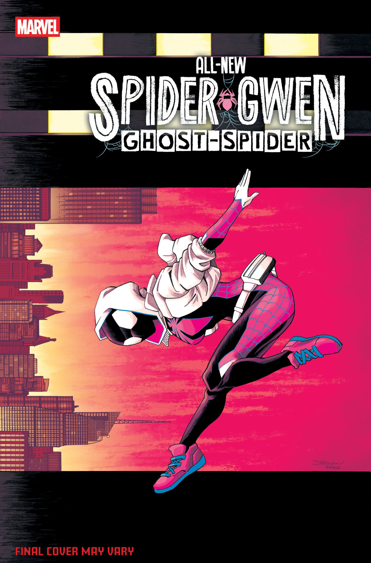 ALL-NEW SPIDER-GWEN THE GHOST-SPIDER #9 DECLAN SHALVEY VAR (Backorder, Allow 4-5 Weeks)
