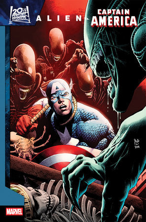 ALIEN VS. CAPTAIN AMERICA #1 INCV 1:25 PAULO SIQUEIRA VAR