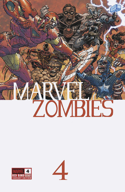 MARVEL ZOMBIES: RED BAND #4 SCOTT KOBLISH RETRO ZOMBIE VAR [POLYBAGGED] (Backorder, Allow 4-5 Weeks)