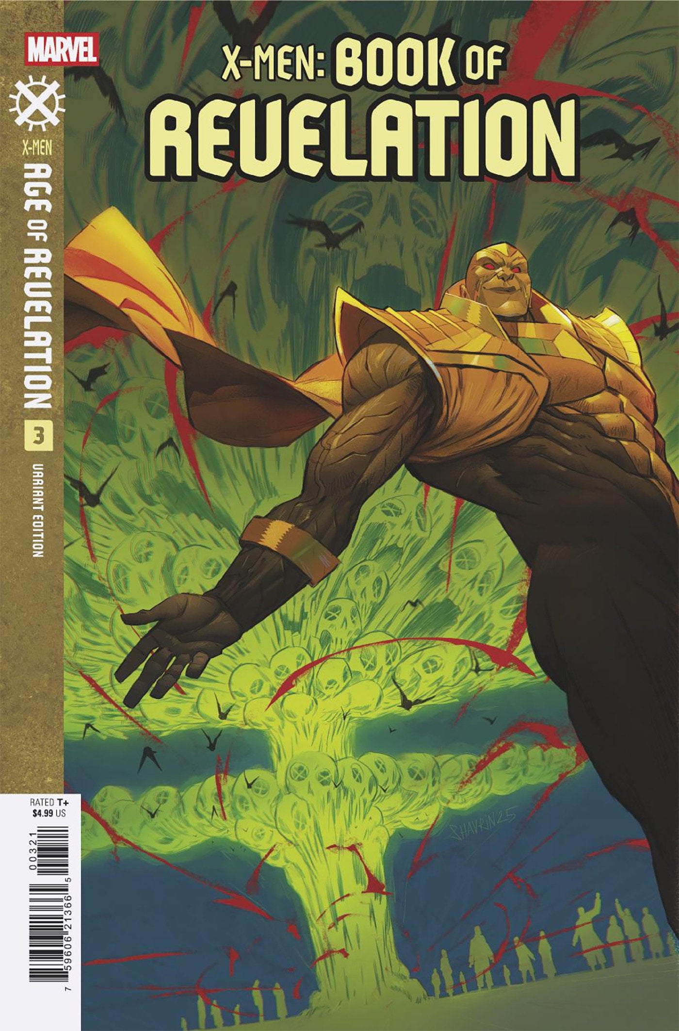 X-MEN: BOOK OF REVELATION #3 IVAN SHAVRIN VAR [AOR] (Backorder, Allow 4-5 Weeks)