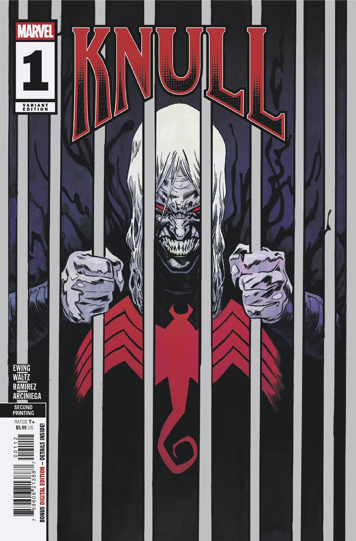 KNULL #1 MIKE WALSH 2ND PTG VAR (Backorder, Allow 4-5 Weeks)