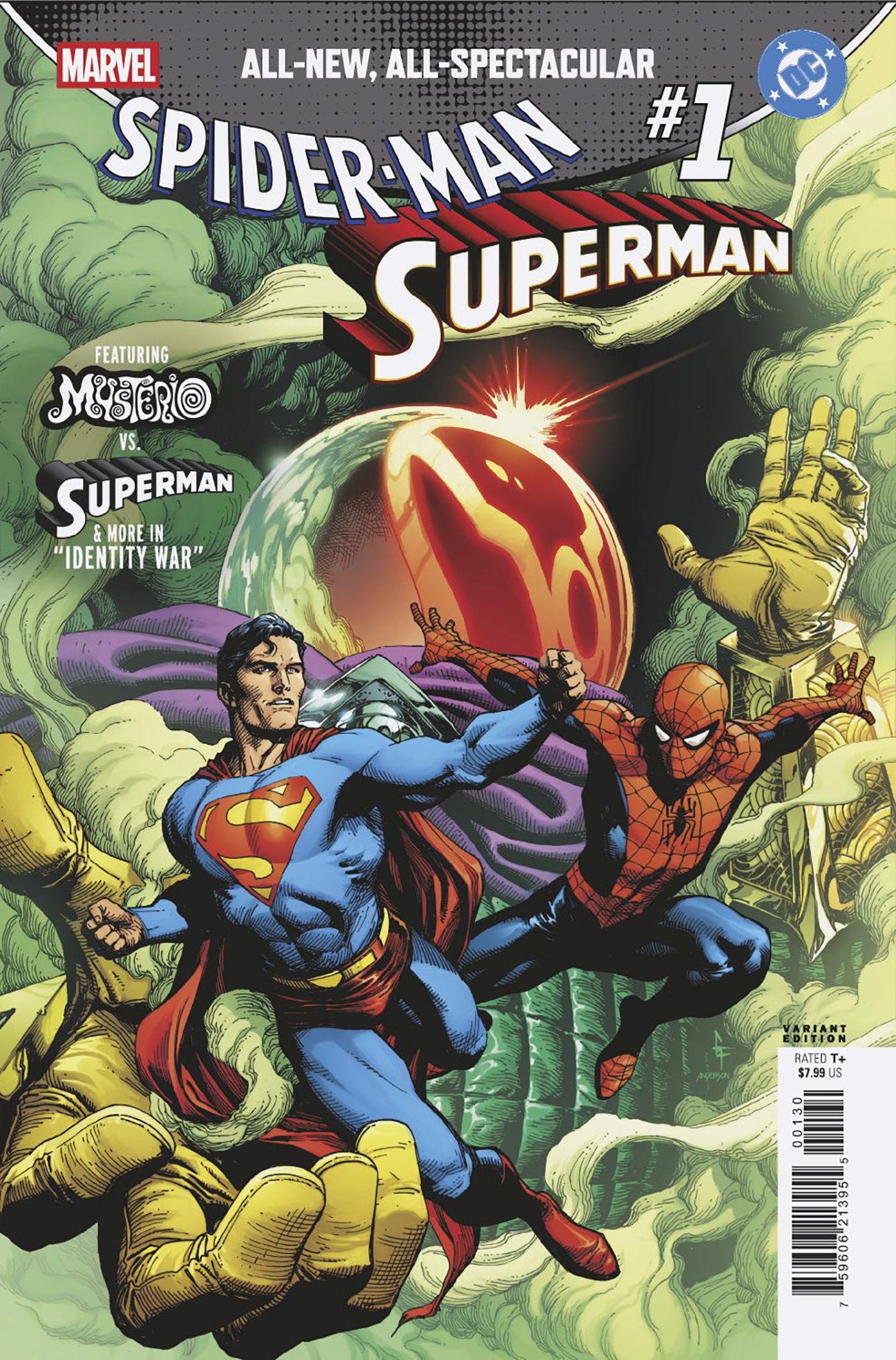 MARVEL/DC: SPIDER-MAN/SUPERMAN #1 GARY FRANK VAR (22 Apr Release)