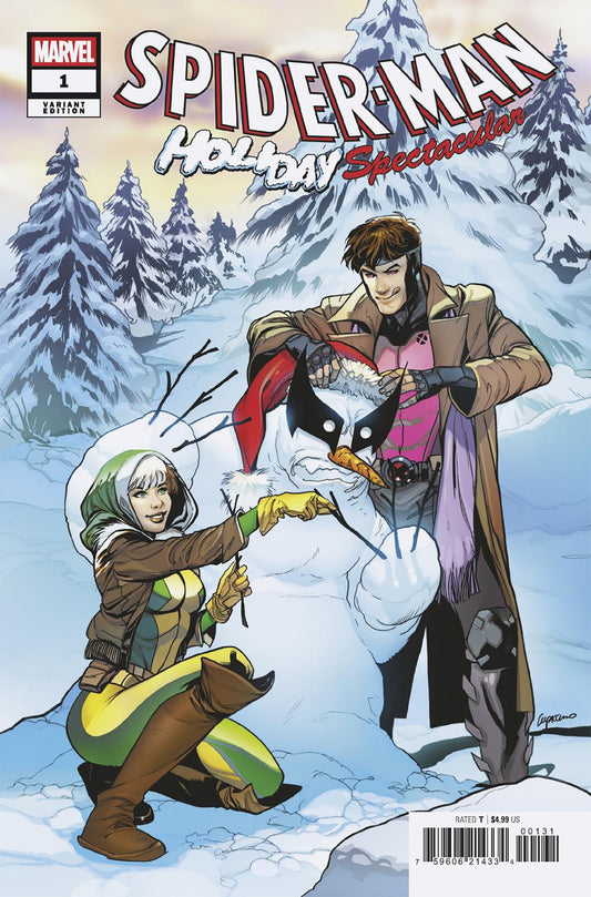SPIDER-MAN: HOLIDAY SPECTACULAR #1 EMA LUPACCHINO VAR (Backorder, Allow 4-5 Weeks)