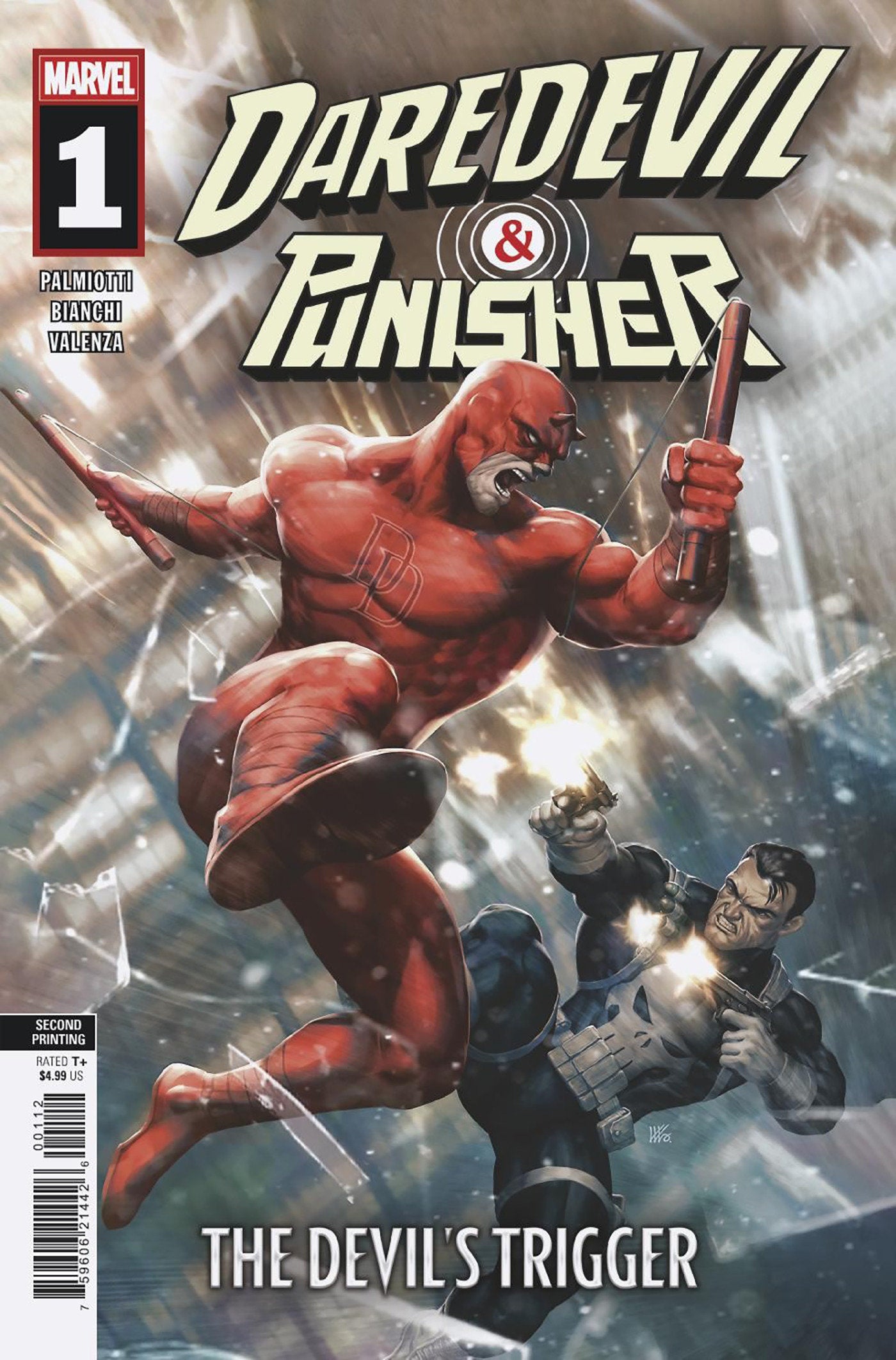 DAREDEVIL/PUNISHER: THE DEVIL'S TRIGGER #1 KENDRICK LIM 2ND PTG VAR (Backorder, Allow 4-5 Weeks)