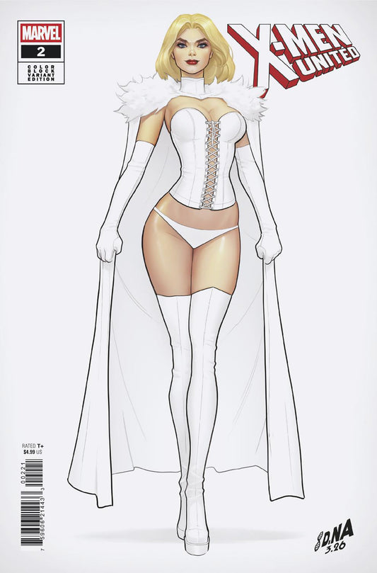 X-MEN UNITED #2 DAVID NAKAYAMA COLOR BLOCK WHITE VAR (15 Apr Release)
