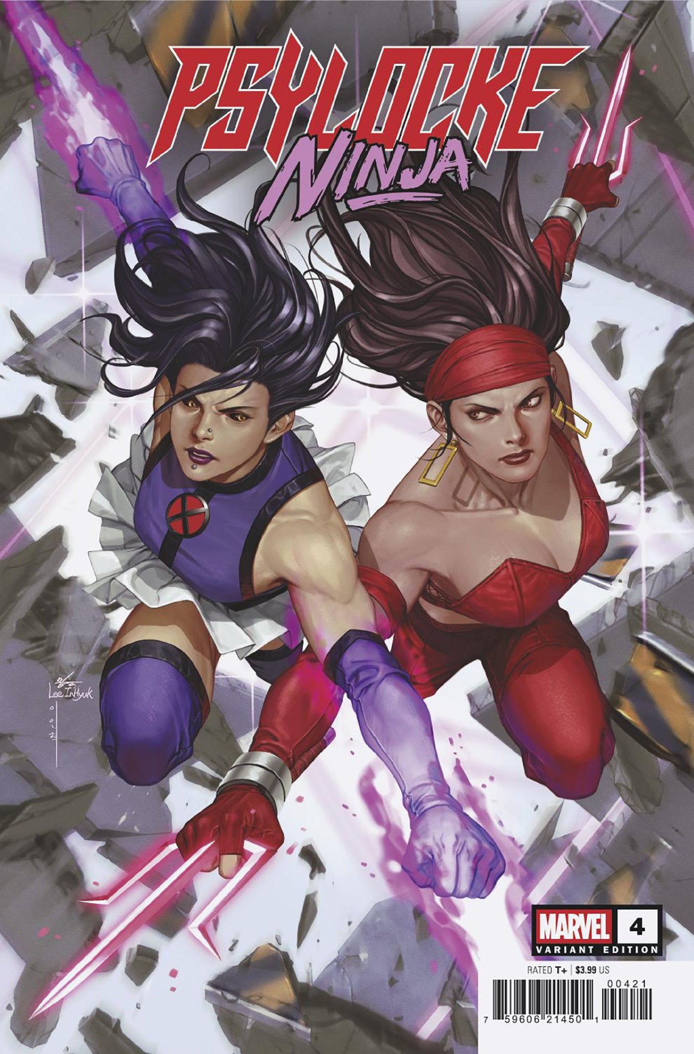 PSYLOCKE: NINJA #4 INHYUK LEE VERSUS ELEKTRA VAR (08 Apr Release)