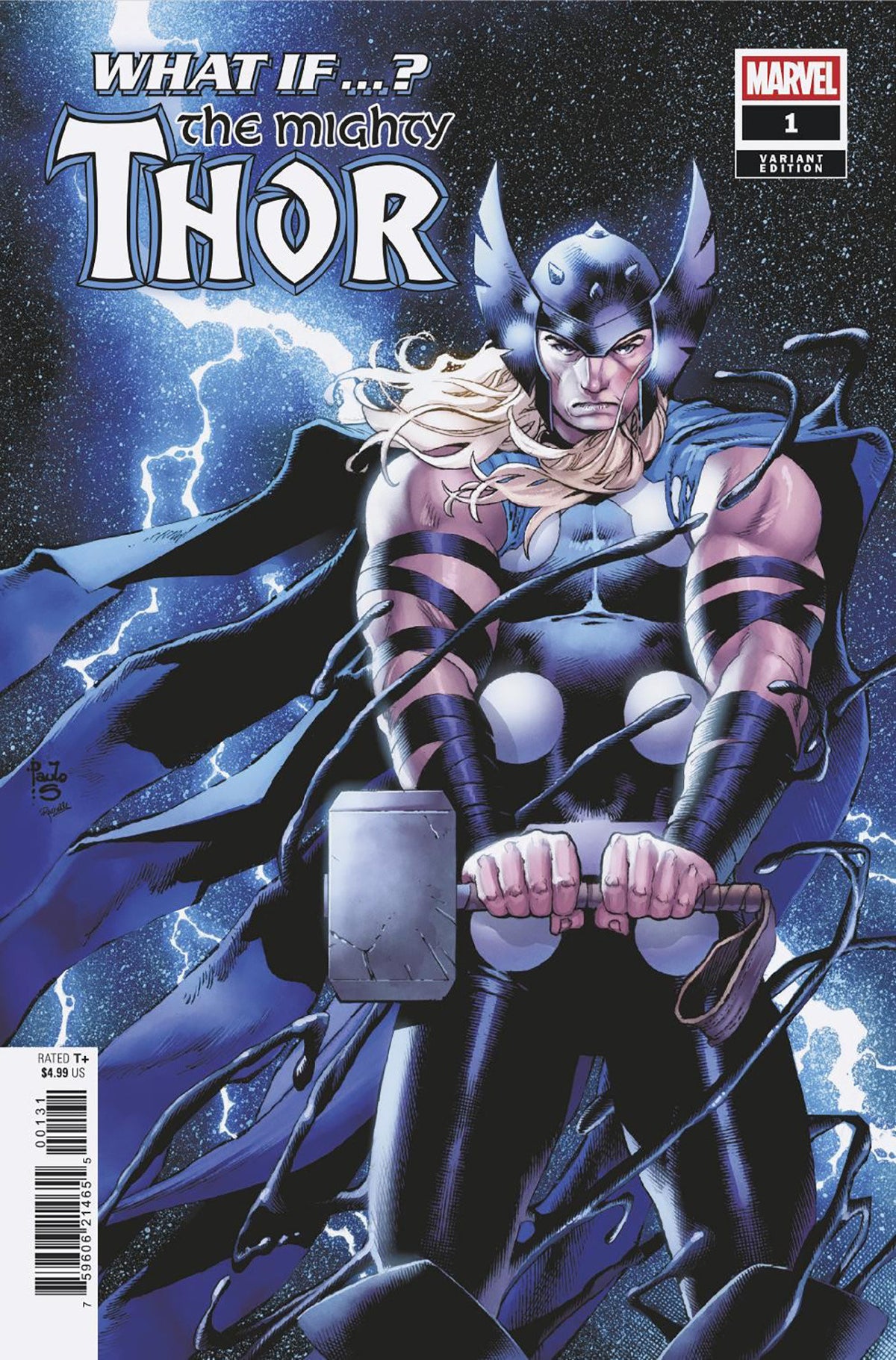 WHAT IF...? THOR #1 PAULO SIQUEIRA VAR (Backorder, Allow 4-5 Weeks)