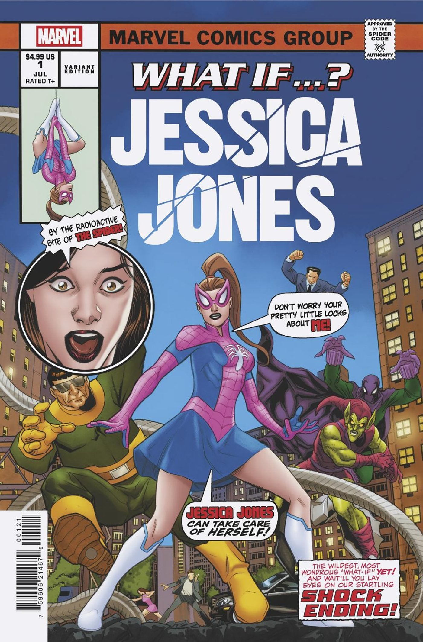 WHAT IF...? JESSICA JONES #1 DAVID MESSINA HOMAGE VAR (15 Jul Release)