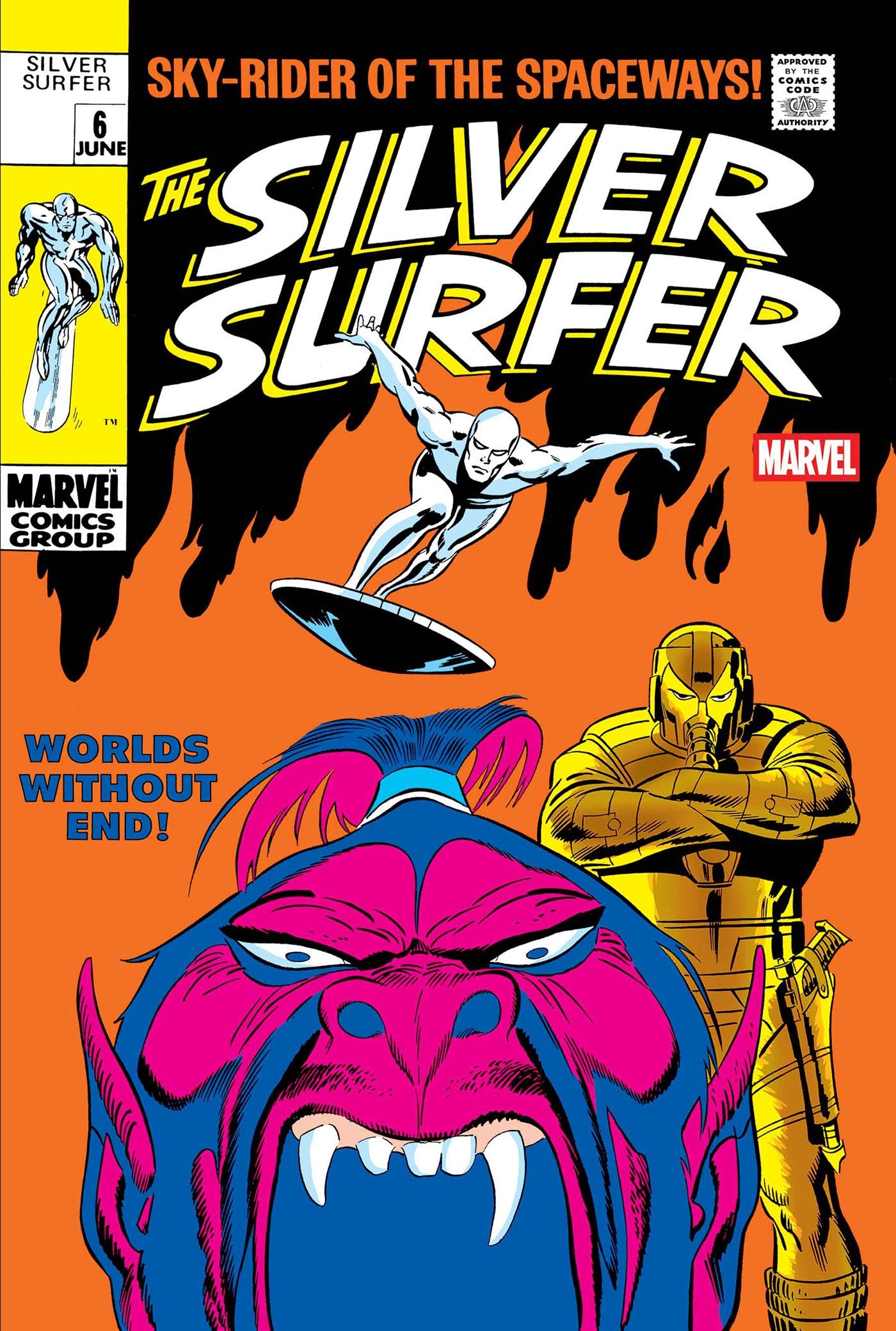 SILVER SURFER #6 FACSIMILE EDITION (19 Aug Release)