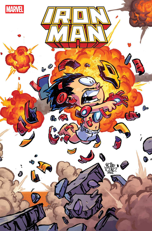 IRON MAN #4 SKOTTIE YOUNG 4-PART CONNECTING VAR (08 Apr Release)