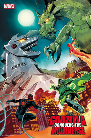 GODZILLA CONQUERS THE MULTIVERSE #1 FOIL JUAN FRIGERI VAR
