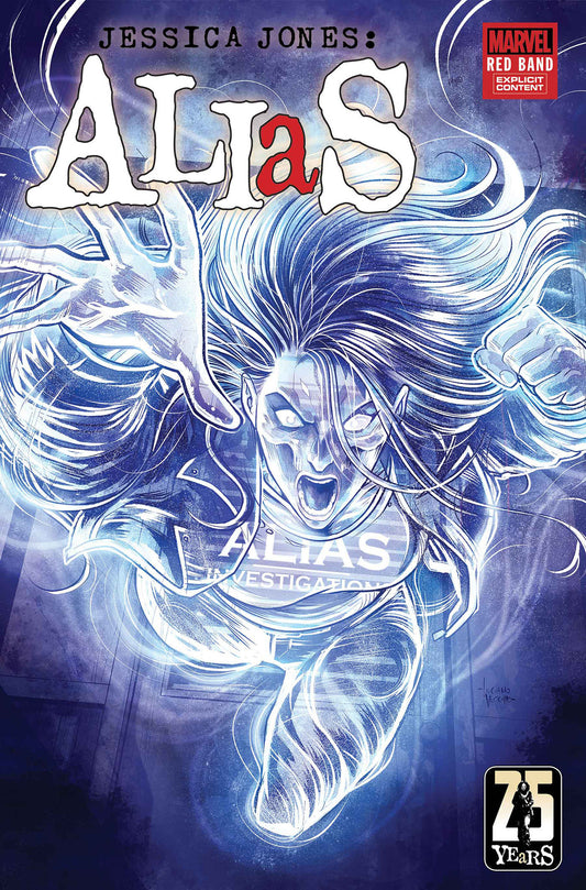 ALIAS: RED BAND #1 LUCIANO VECCHIO MARVEL MONSTER VAR [POLYBAGGED] (Backorder, Allow 4-5 Weeks)
