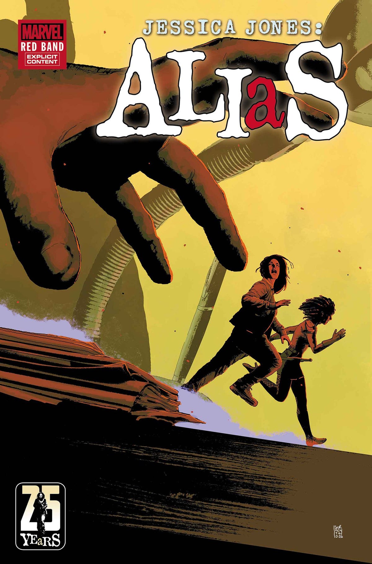ALIAS: RED BAND #5 ANDREA SORRENTINO VAR [POLYBAGGED] (Backorder, Allow 4-5 Weeks)