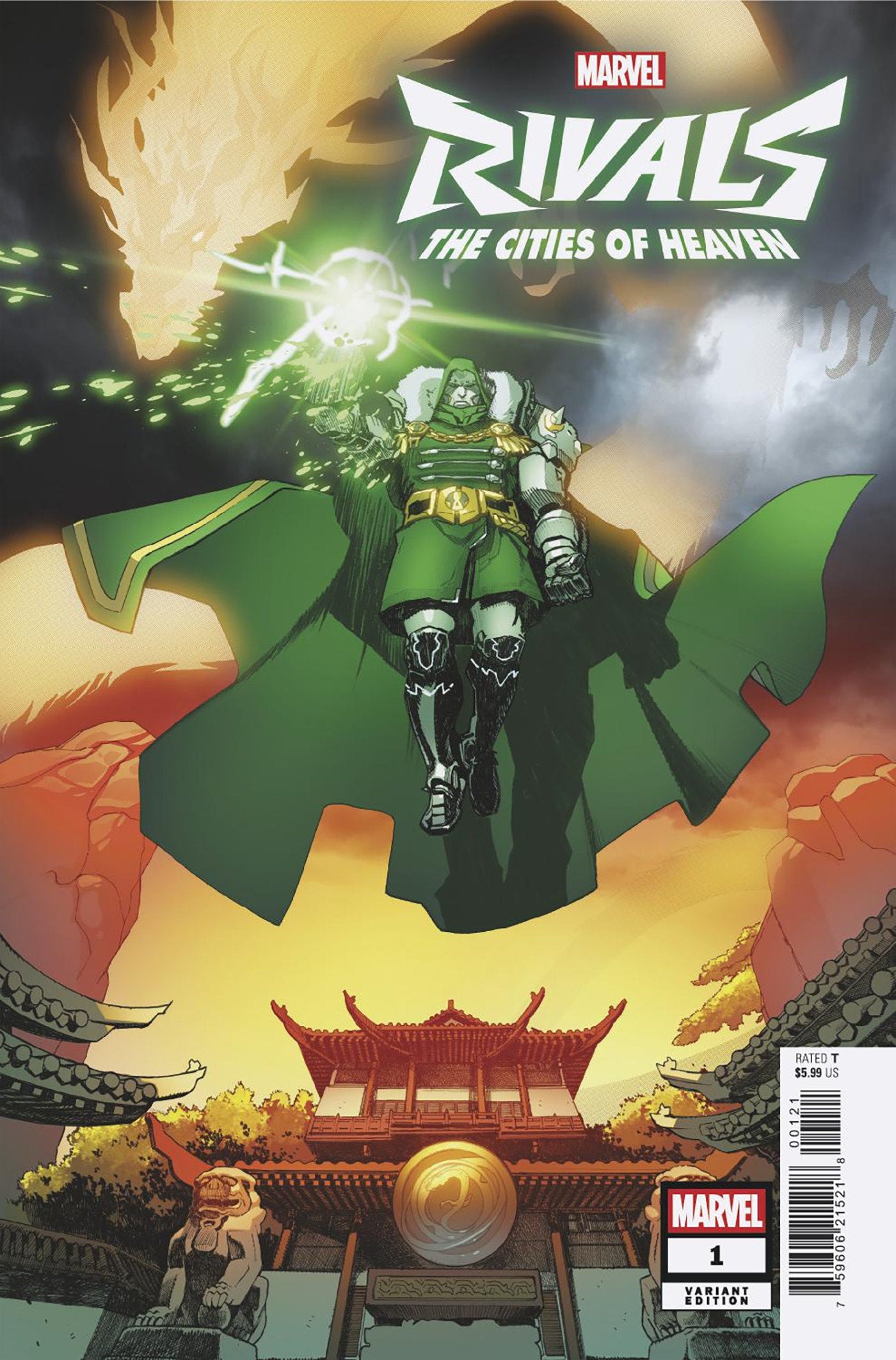 MARVEL RIVALS: THE CITIES OF HEAVEN #1 MARCO FERRARI VAR (Backorder, Allow 4-5 Weeks)