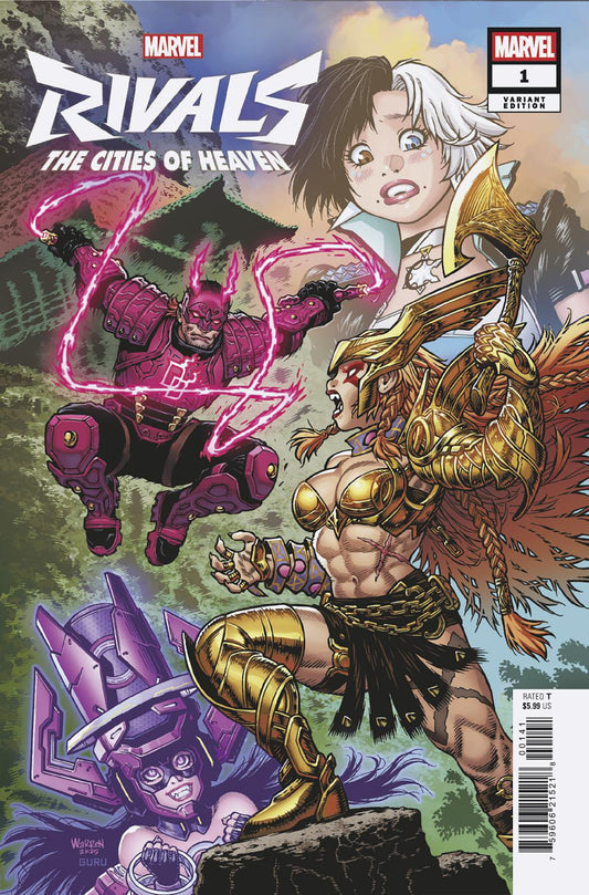MARVEL RIVALS: THE CITIES OF HEAVEN #1 ADAM WARREN VAR (Backorder, Allow 4-5 Weeks)