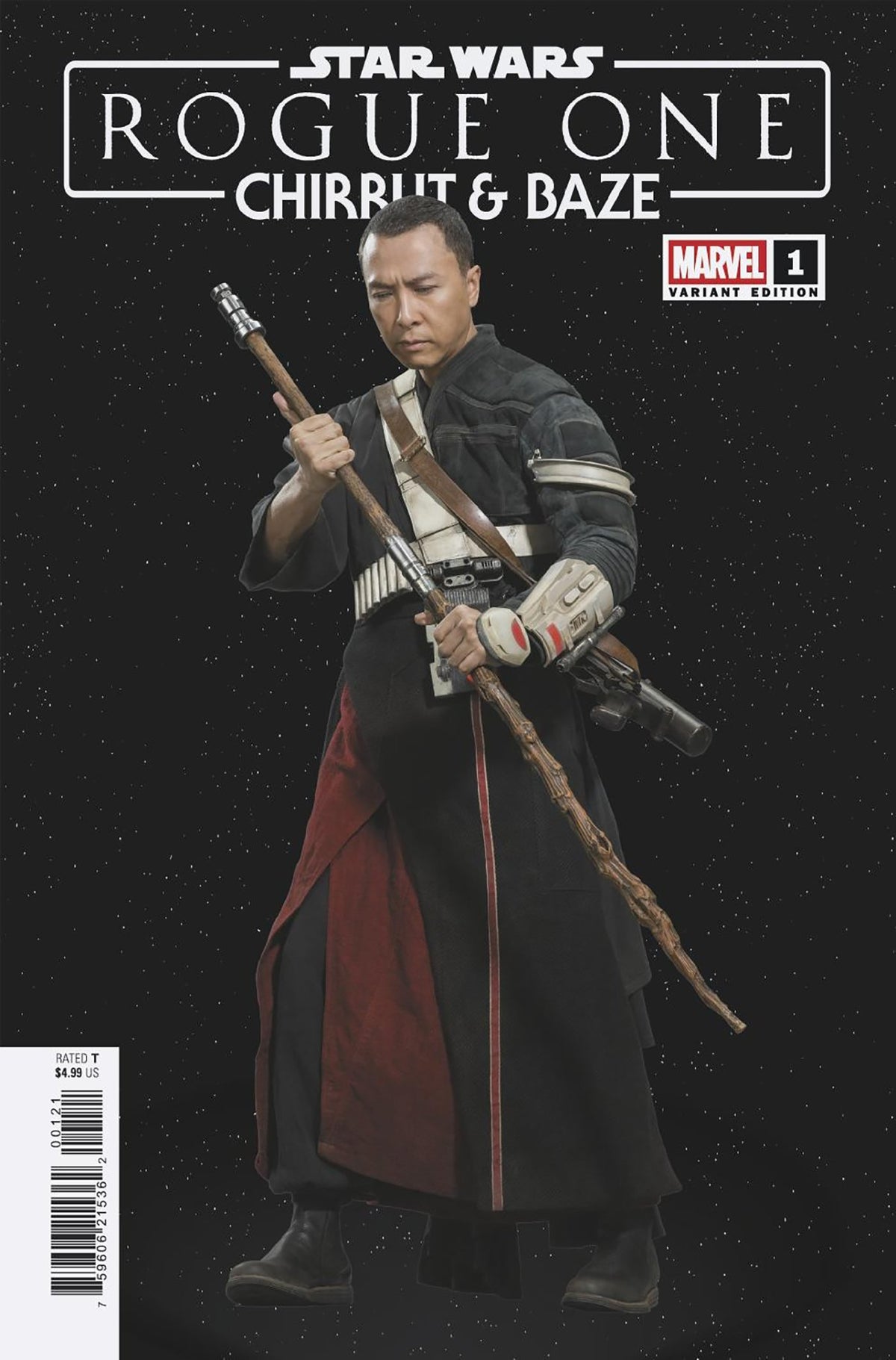 STAR WARS: ROGUE ONE - CHIRRUT & BAZE #1 PHOTO VAR | MARVEL | Comicbookeroo