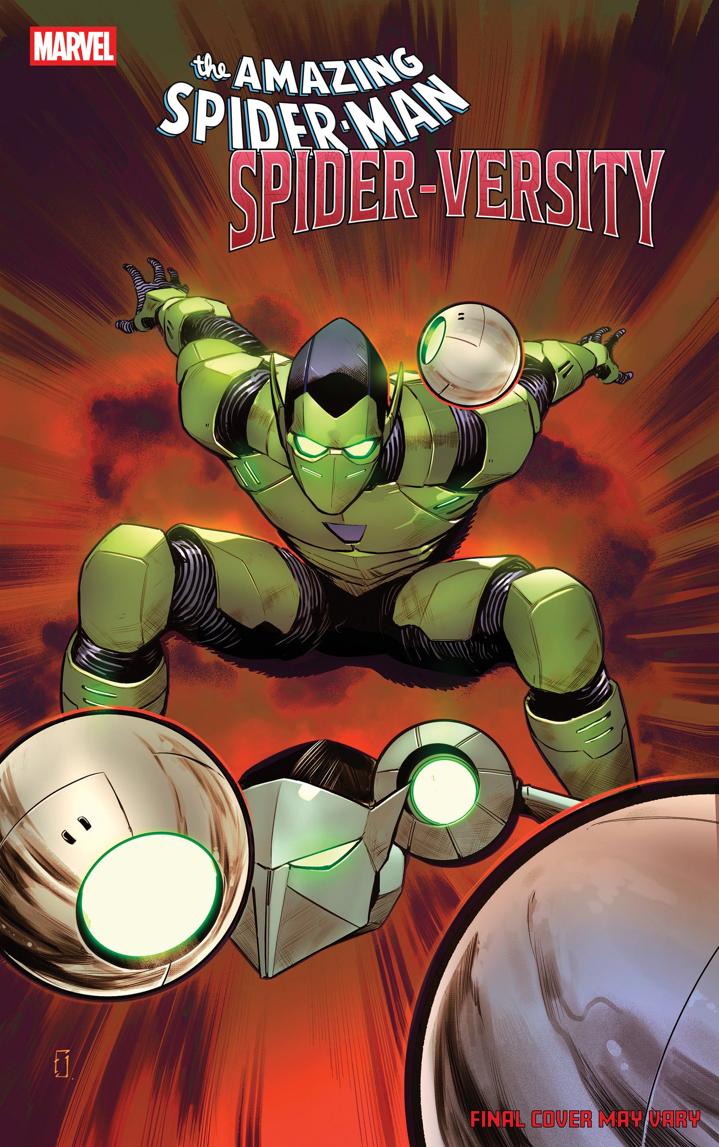 AMAZING SPIDER-MAN: SPIDER-VERSITY #1 JUAN FRIGERI ULTIMATE FAREWELL VAR (Backorder, Allow 4-5 Weeks)